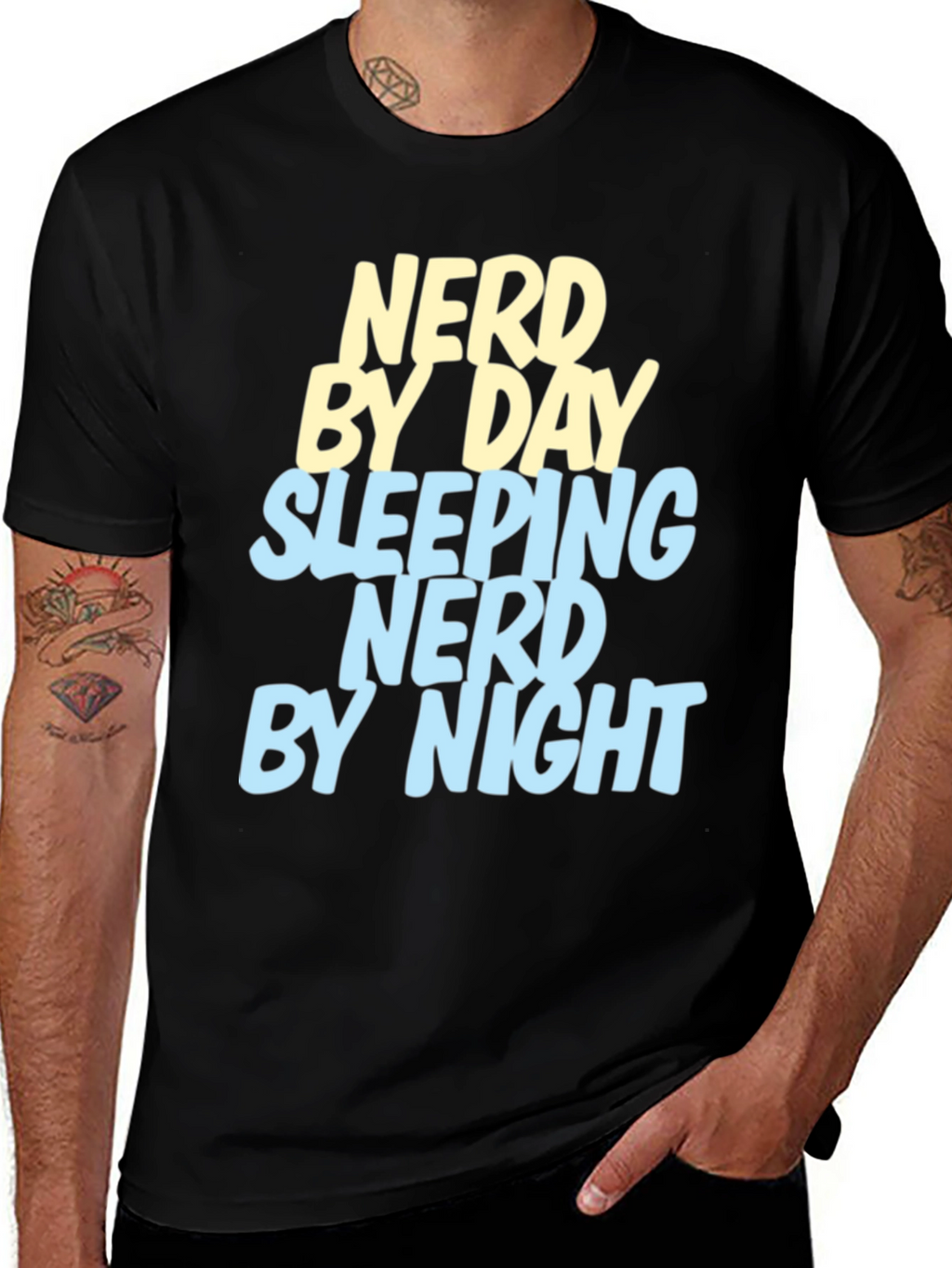 Nerd By Day T-Shirt - Gamer Geek Tee
