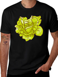Lettuce Graphic Black T-Shirt