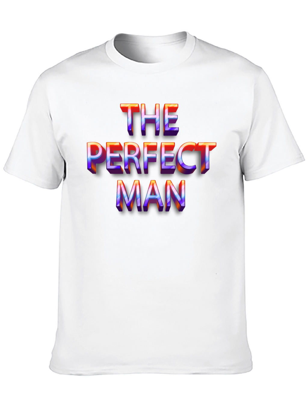 The Perfect Man Graphic Tee - Bold Retro Style