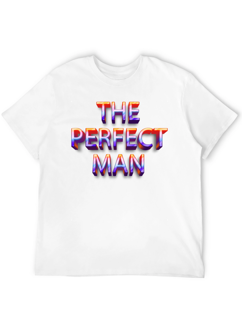 The Perfect Man Graphic Tee - Bold Retro Style