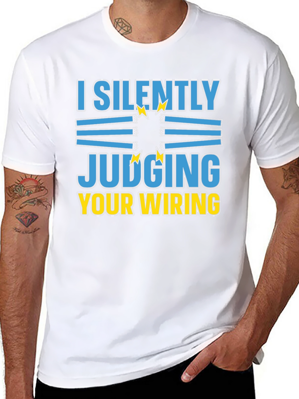 I Silently Judging Your Wiring T-Shirt