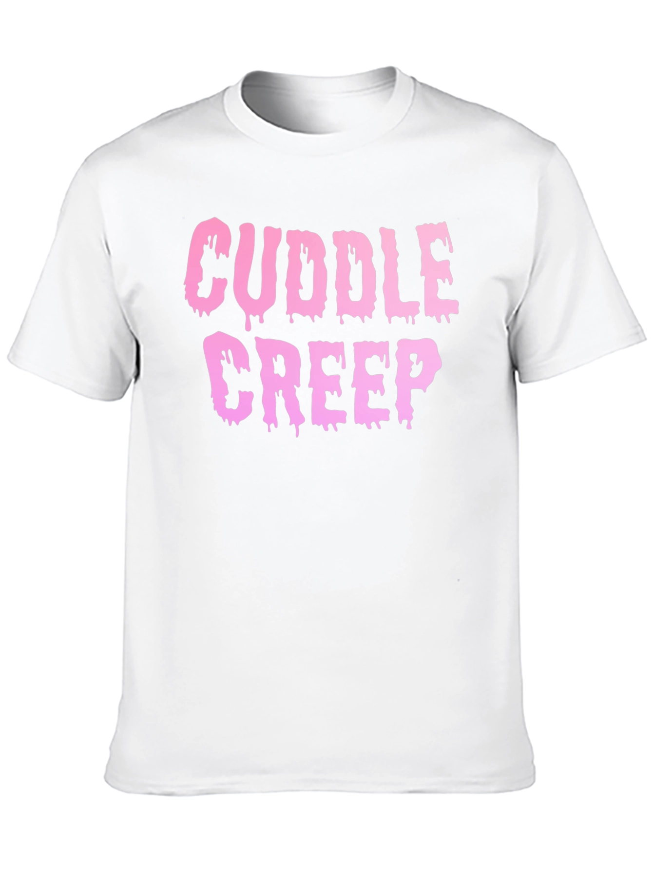 Cuddle Creep Graphic Print Black Tee