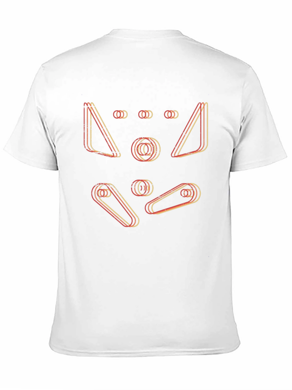 Retro Geometric Graphic T-Shirt