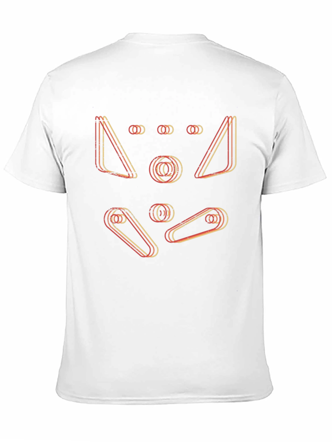 Retro Geometric Graphic T-Shirt