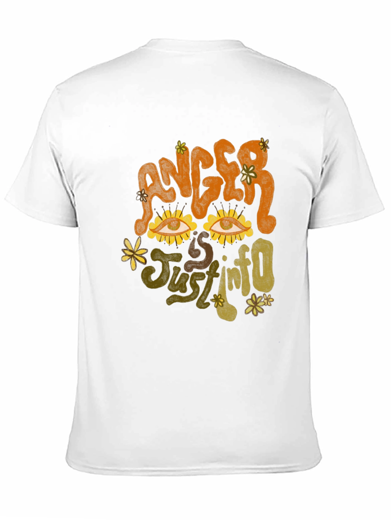 Anger is Just Info Graphic T-Shirt