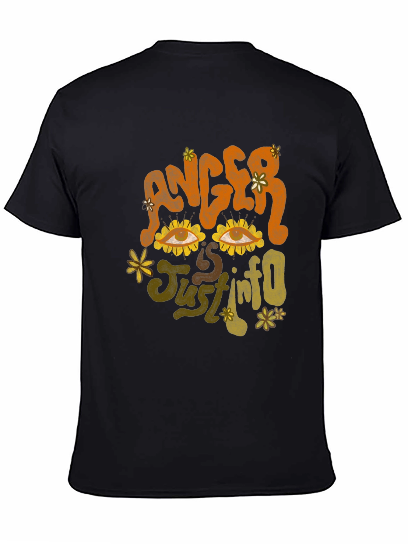 Anger is Just Info Graphic T-Shirt