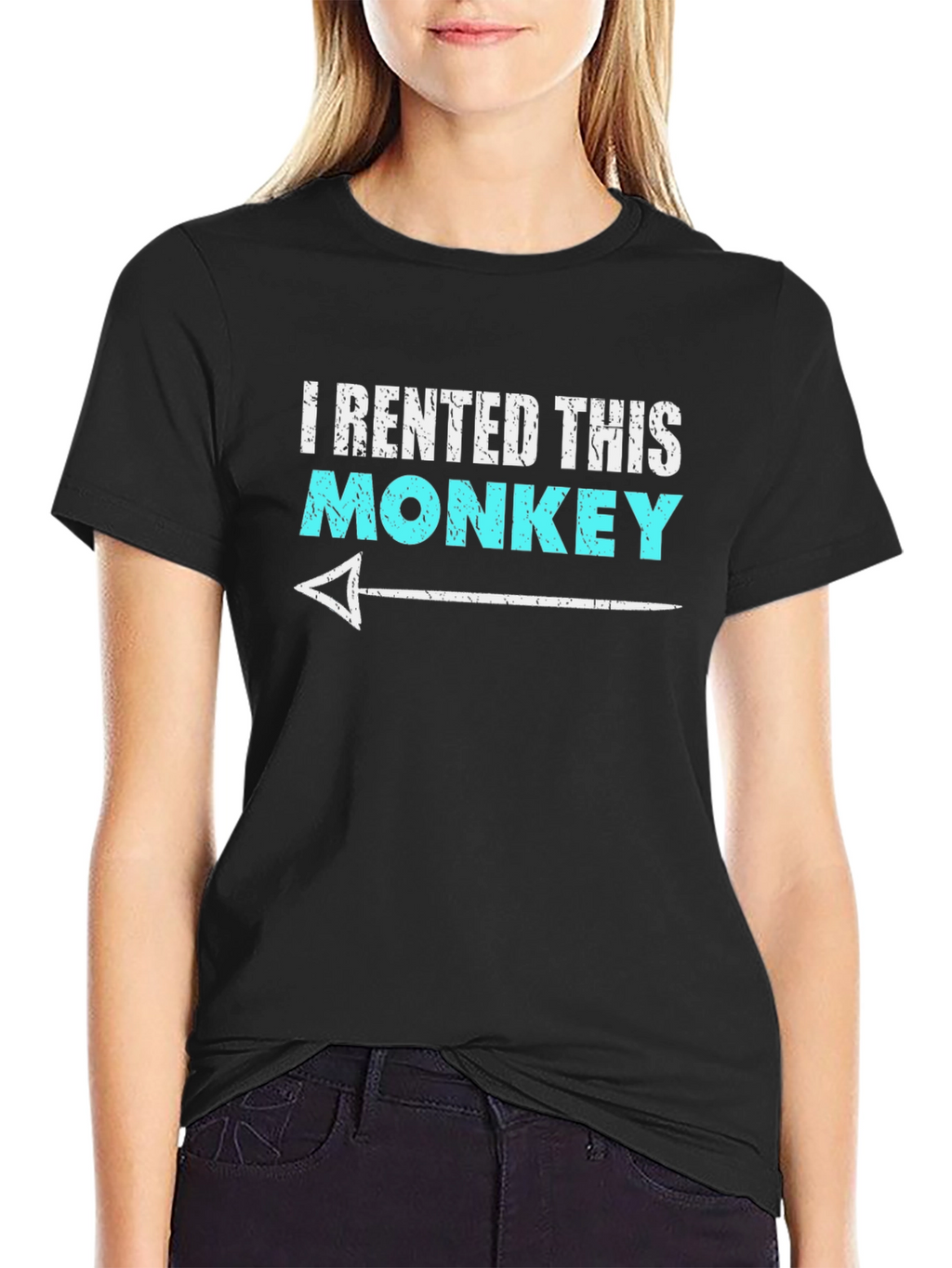 I Rented This Monkey Graphic Novelty T-Shirt