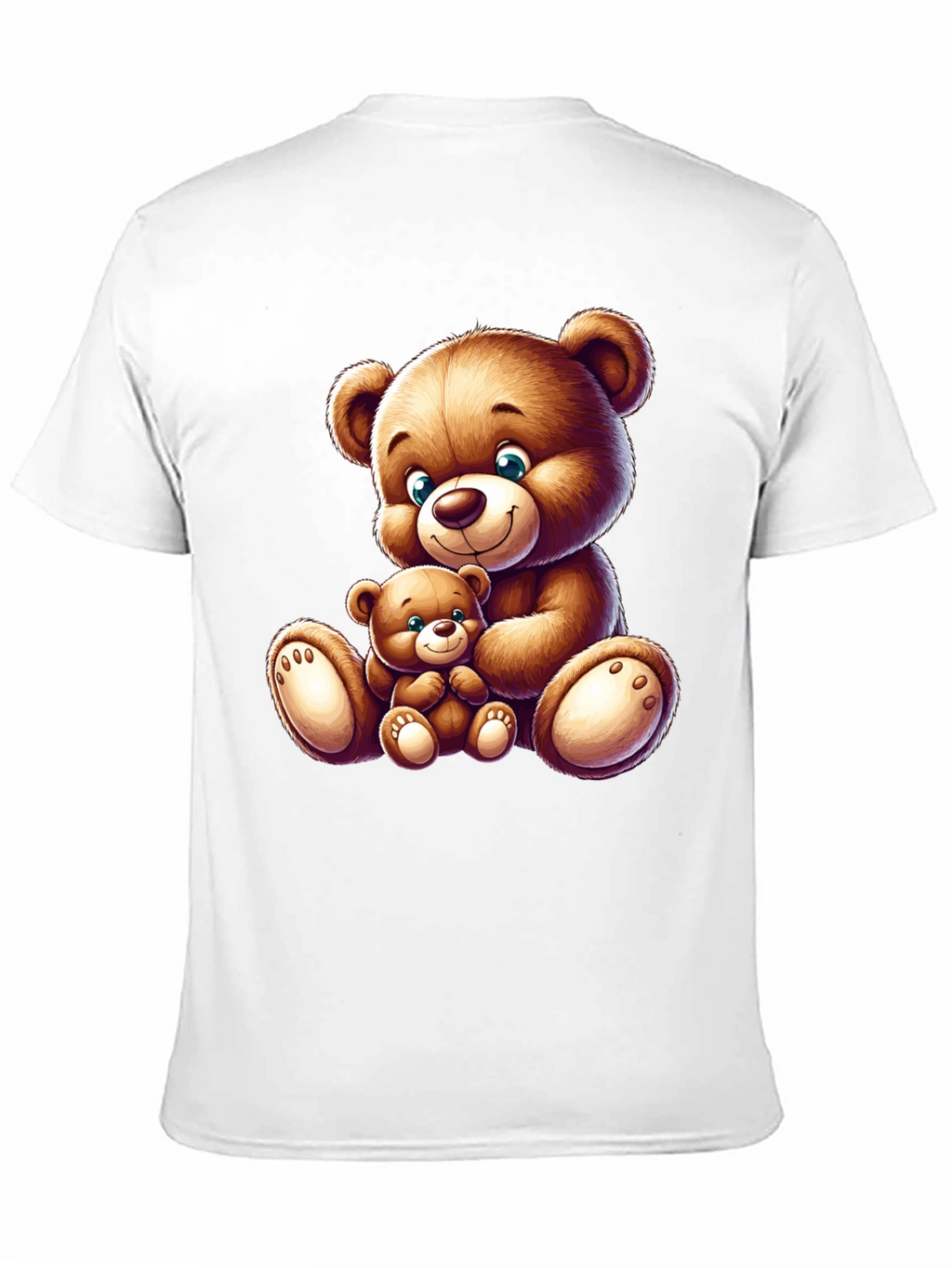 Teddy Bear Graphic Tee - Cute Cartoon Design