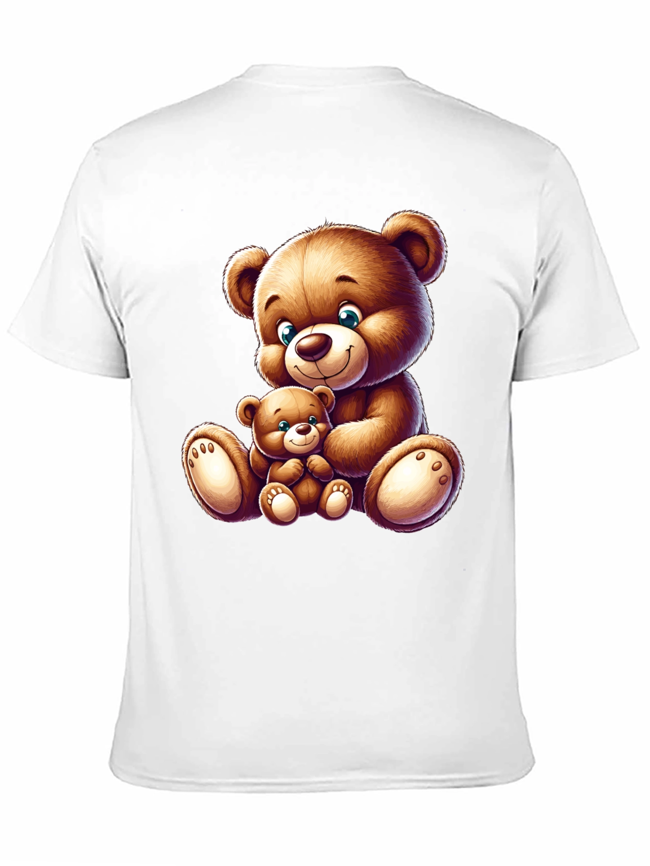 Teddy Bear Graphic Tee - Cute Cartoon Design