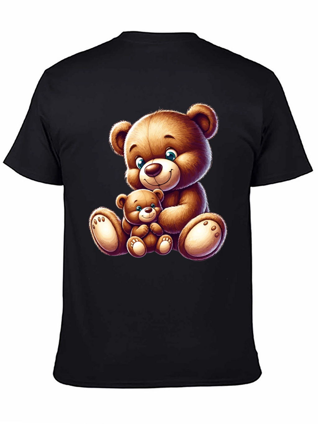 Teddy Bear Graphic Tee - Cute Cartoon Design