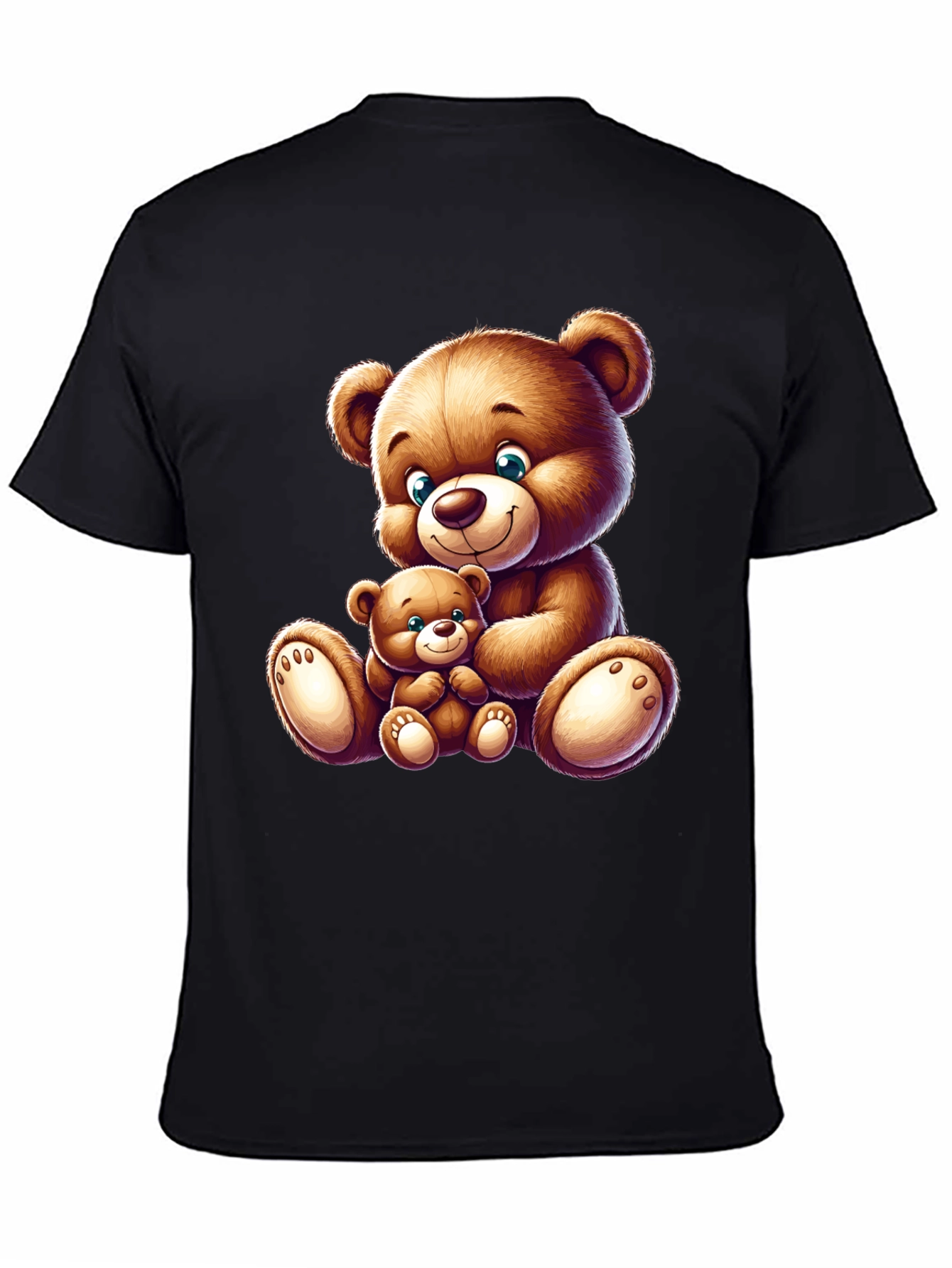 Teddy Bear Graphic Tee - Cute Cartoon Design