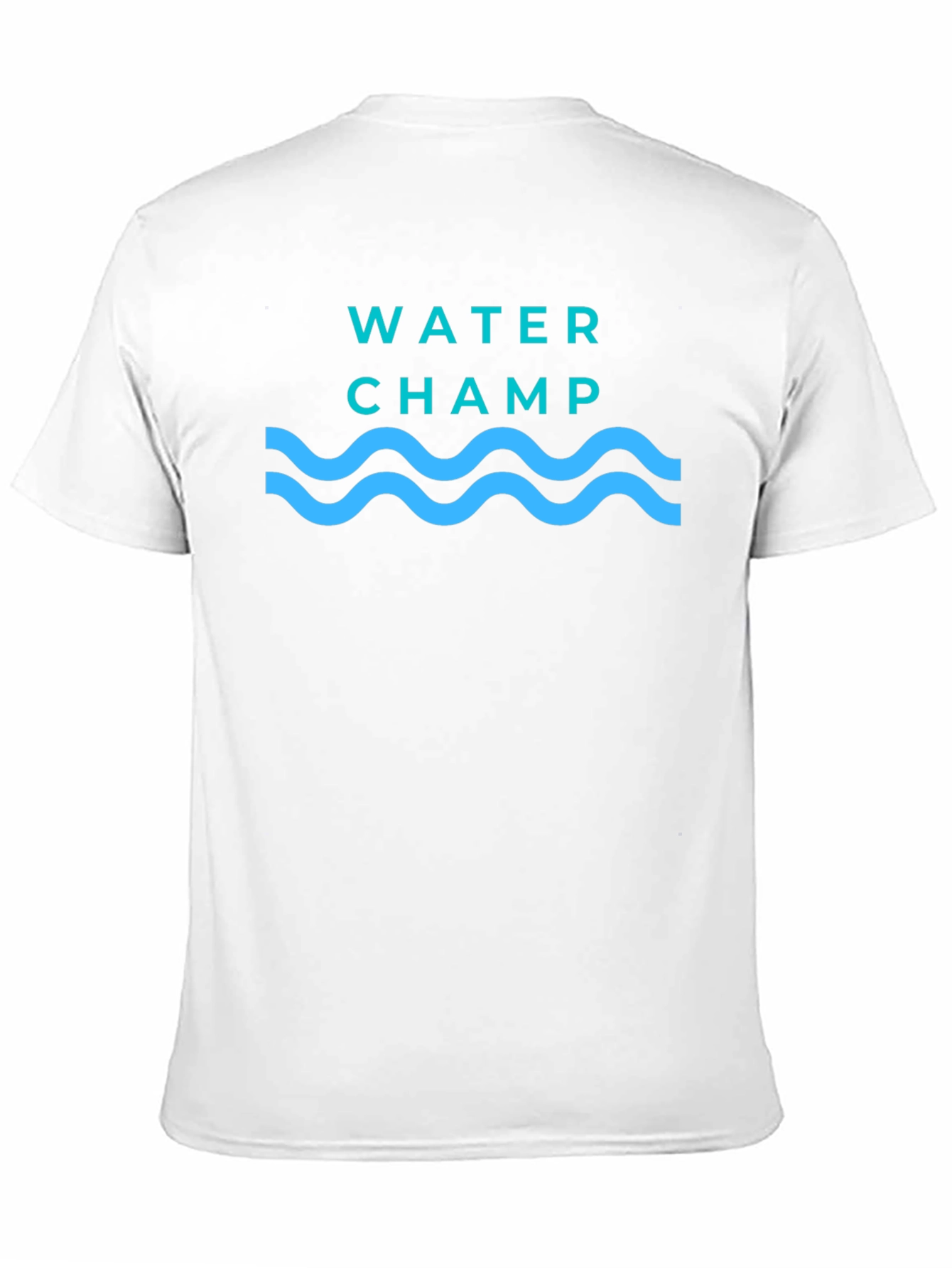 Water Champ Graphic T-Shirt - Black