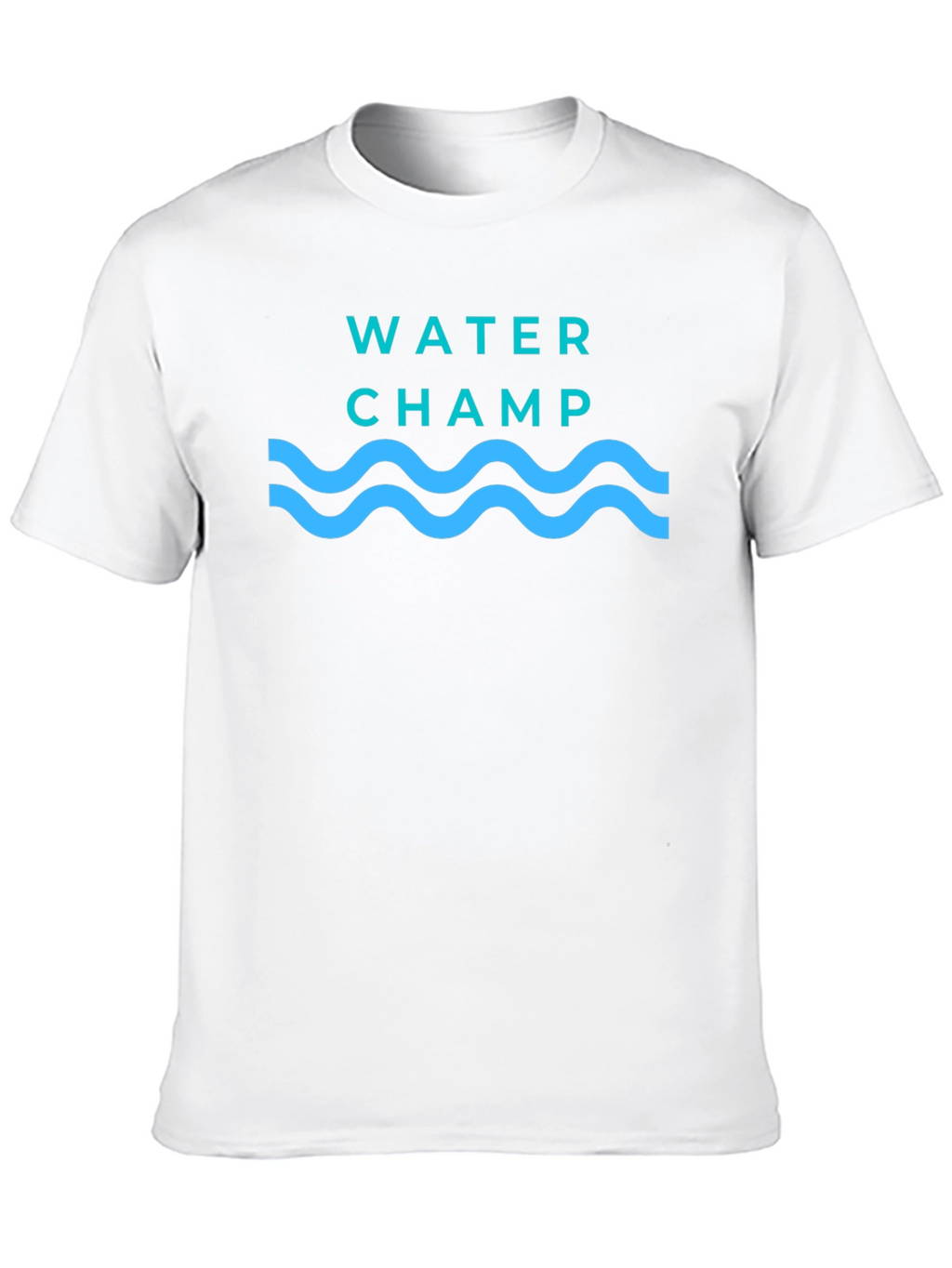 Water Champ Graphic T-Shirt - Black