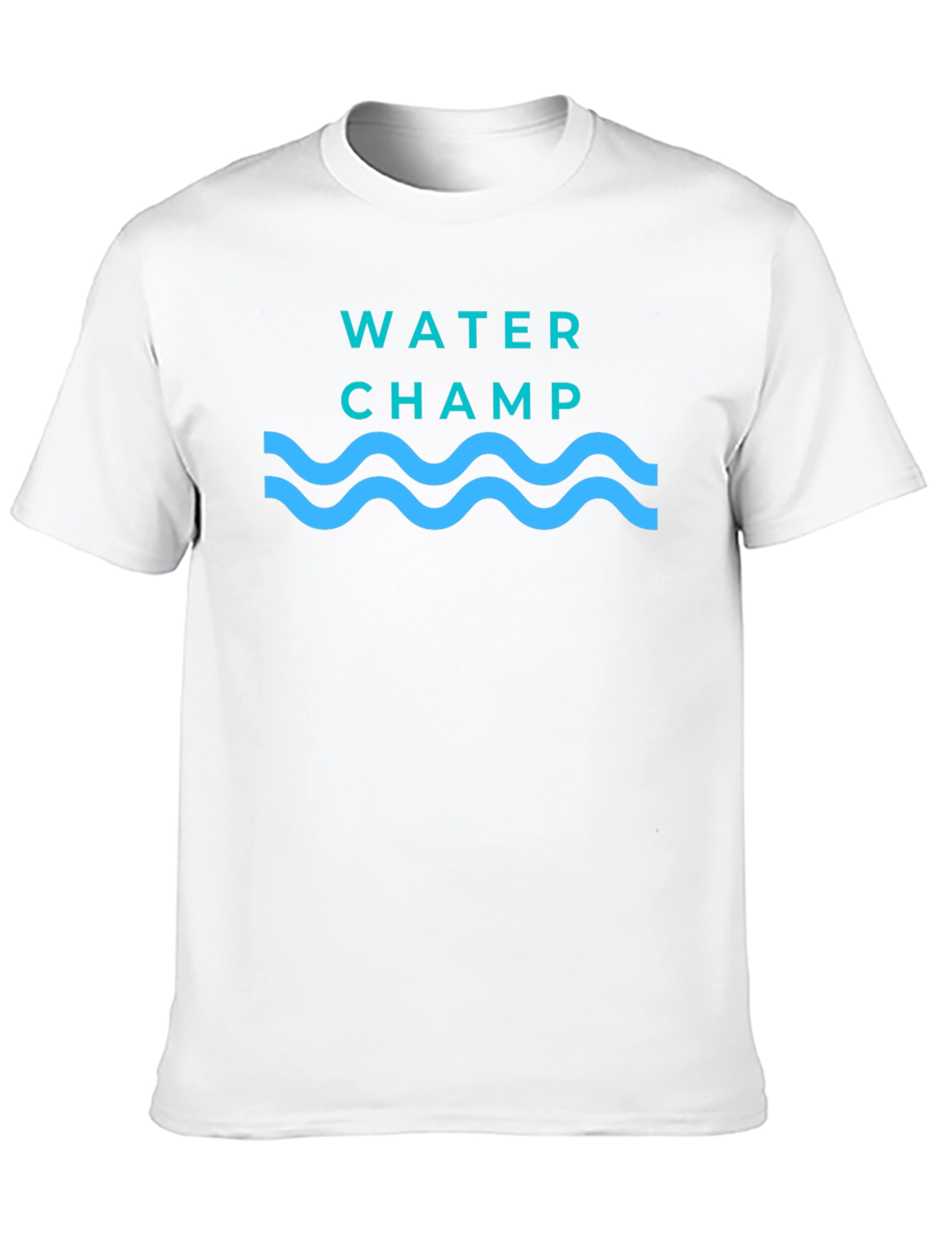 Water Champ Graphic T-Shirt - Black