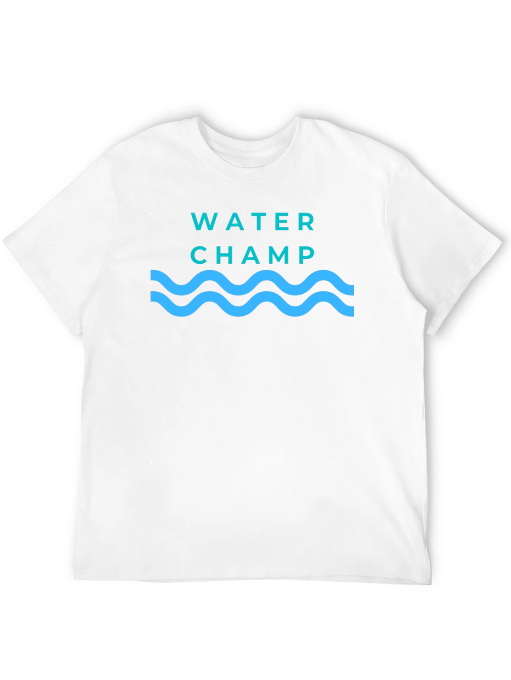Water Champ Graphic T-Shirt - Black