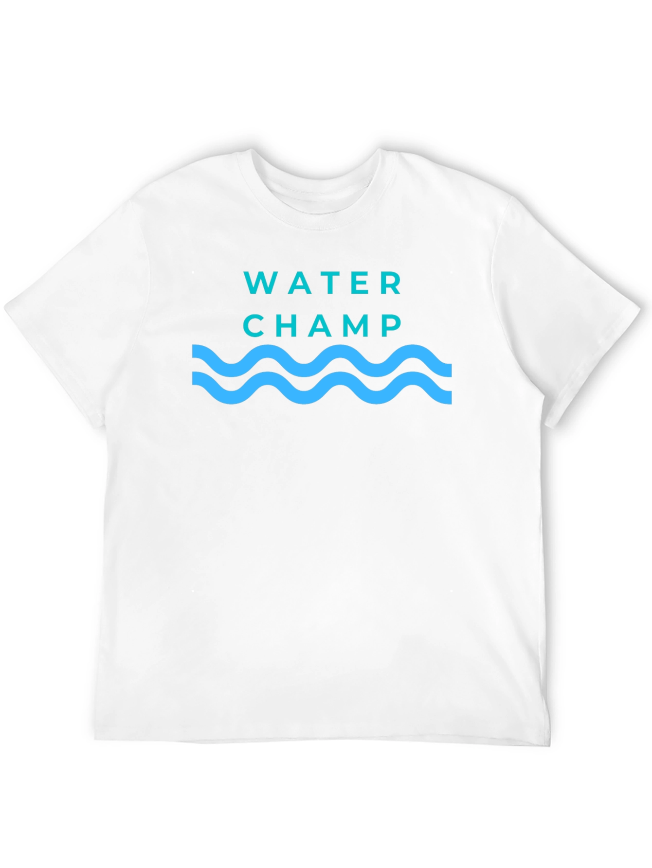 Water Champ Graphic T-Shirt - Black