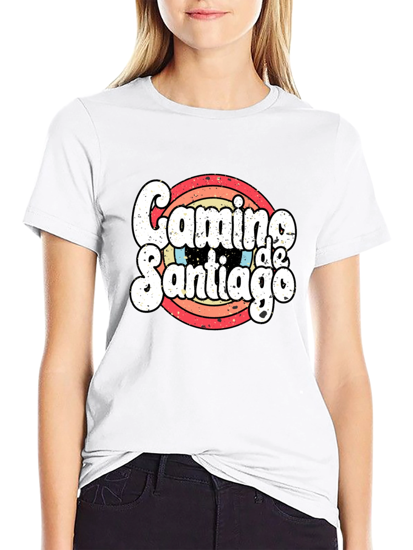 Camino de Santiago Retro T-Shirt