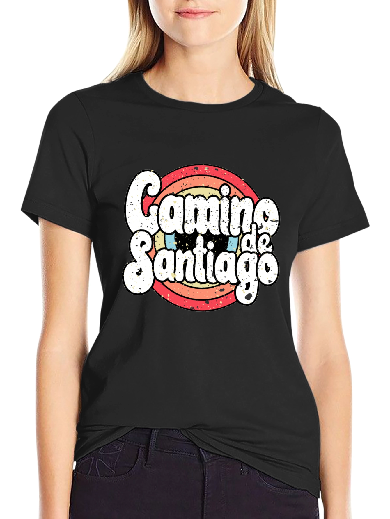 Camino de Santiago Retro T-Shirt