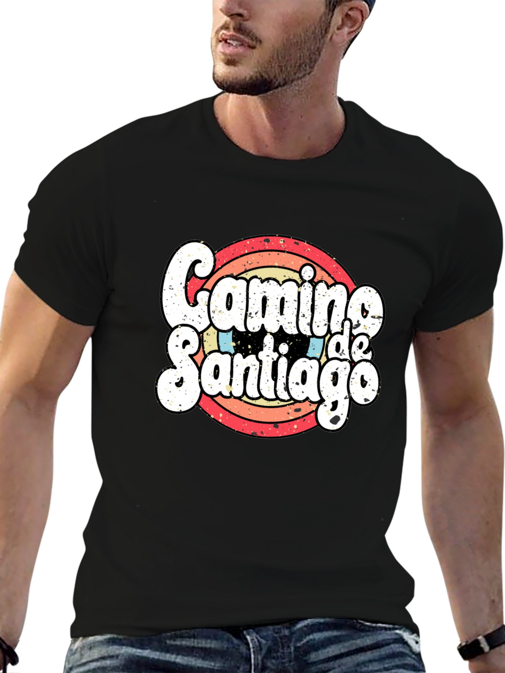 Camino de Santiago Retro T-Shirt