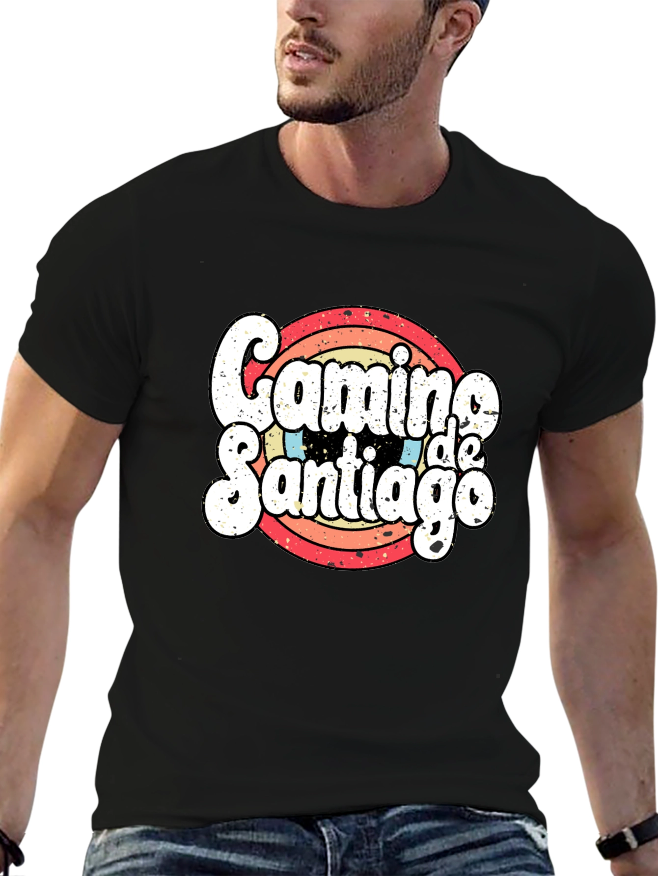 Camino de Santiago Retro T-Shirt