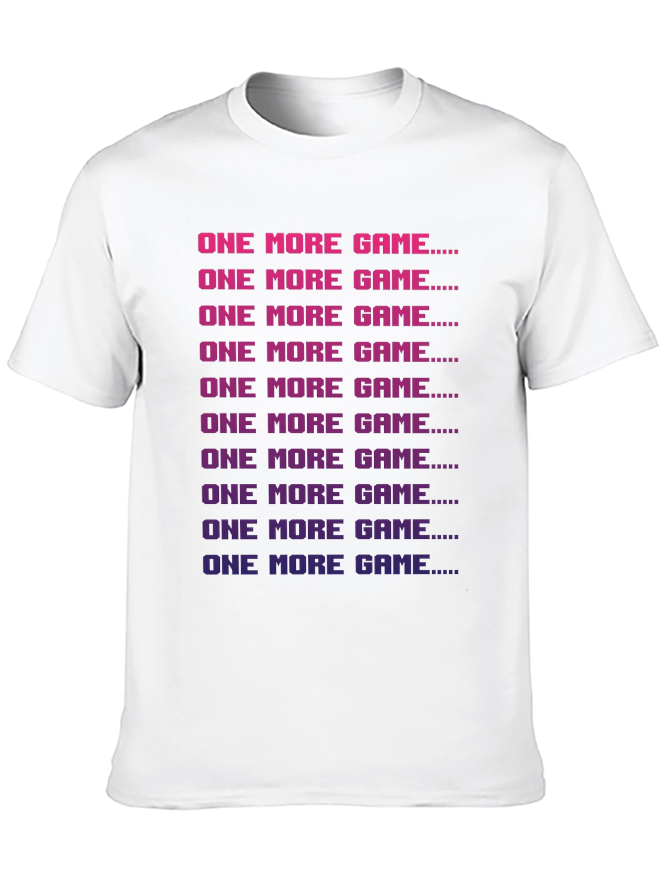 One More Game T-Shirt - Gamer Apparel