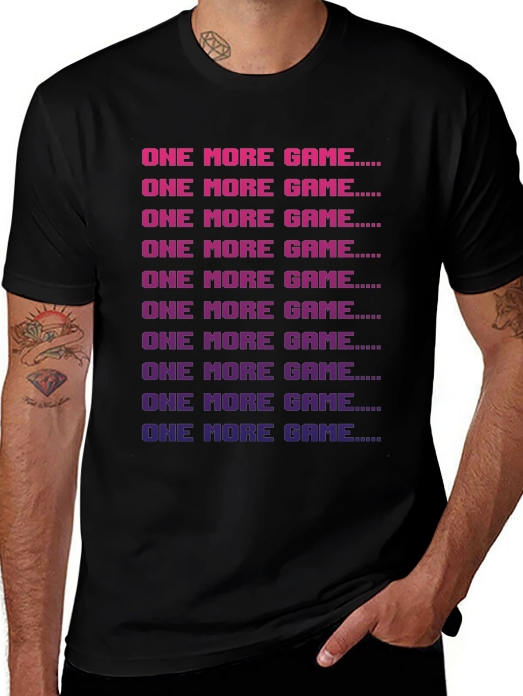 One More Game T-Shirt - Gamer Apparel