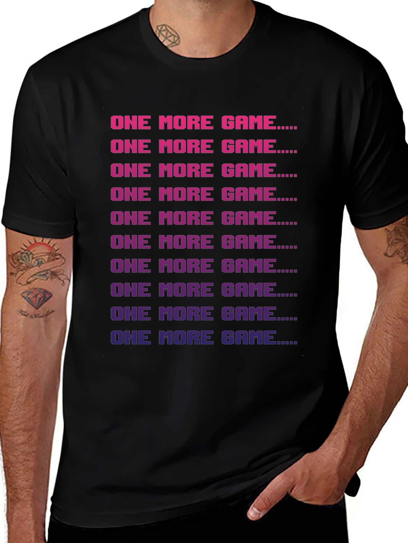 One More Game T-Shirt - Gamer Apparel