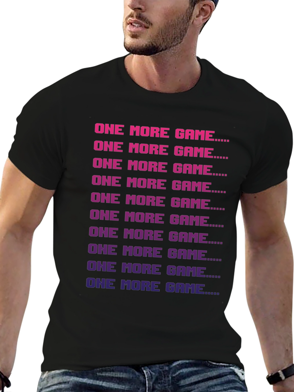 One More Game T-Shirt - Gamer Apparel
