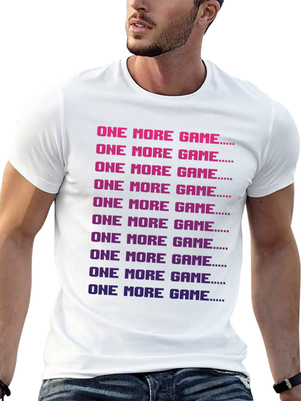 One More Game T-Shirt - Gamer Apparel