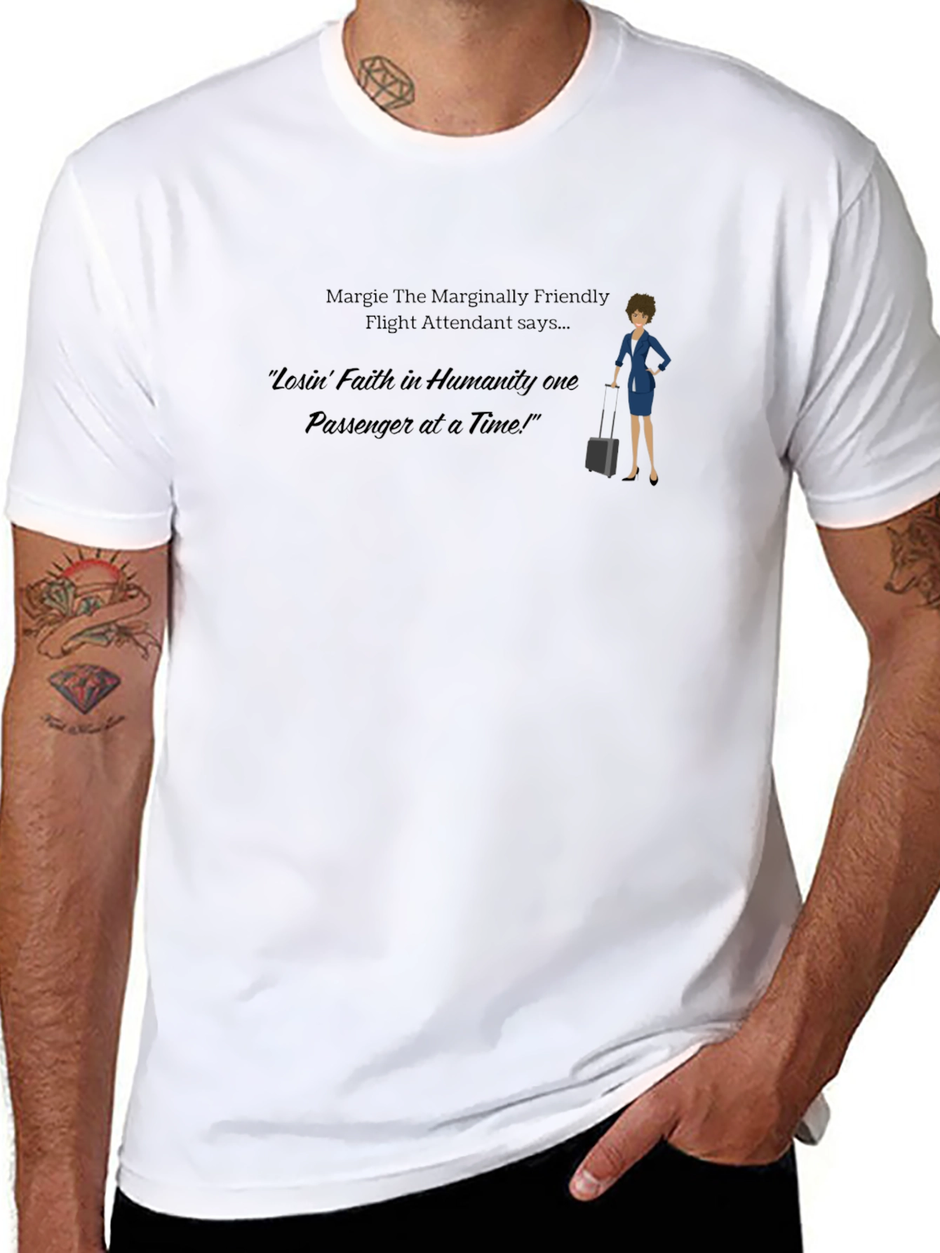 Funny Flight Attendant T-Shirt