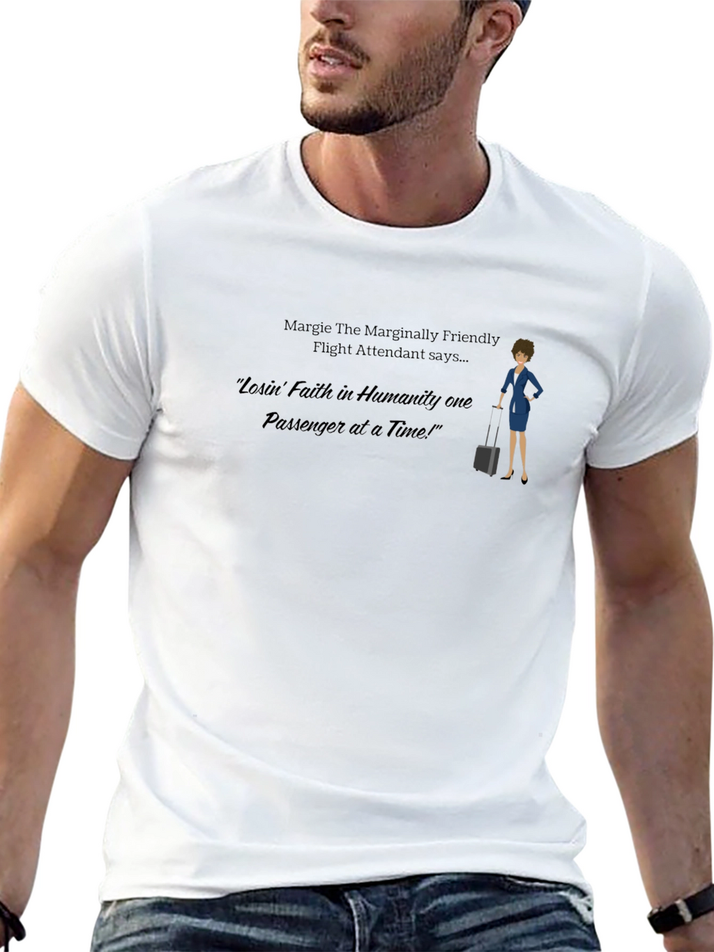 Funny Flight Attendant T-Shirt