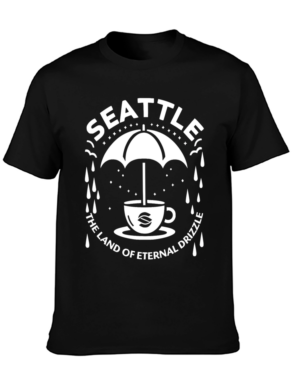 Seattle Eternal Drizzle Graphic T-Shirt