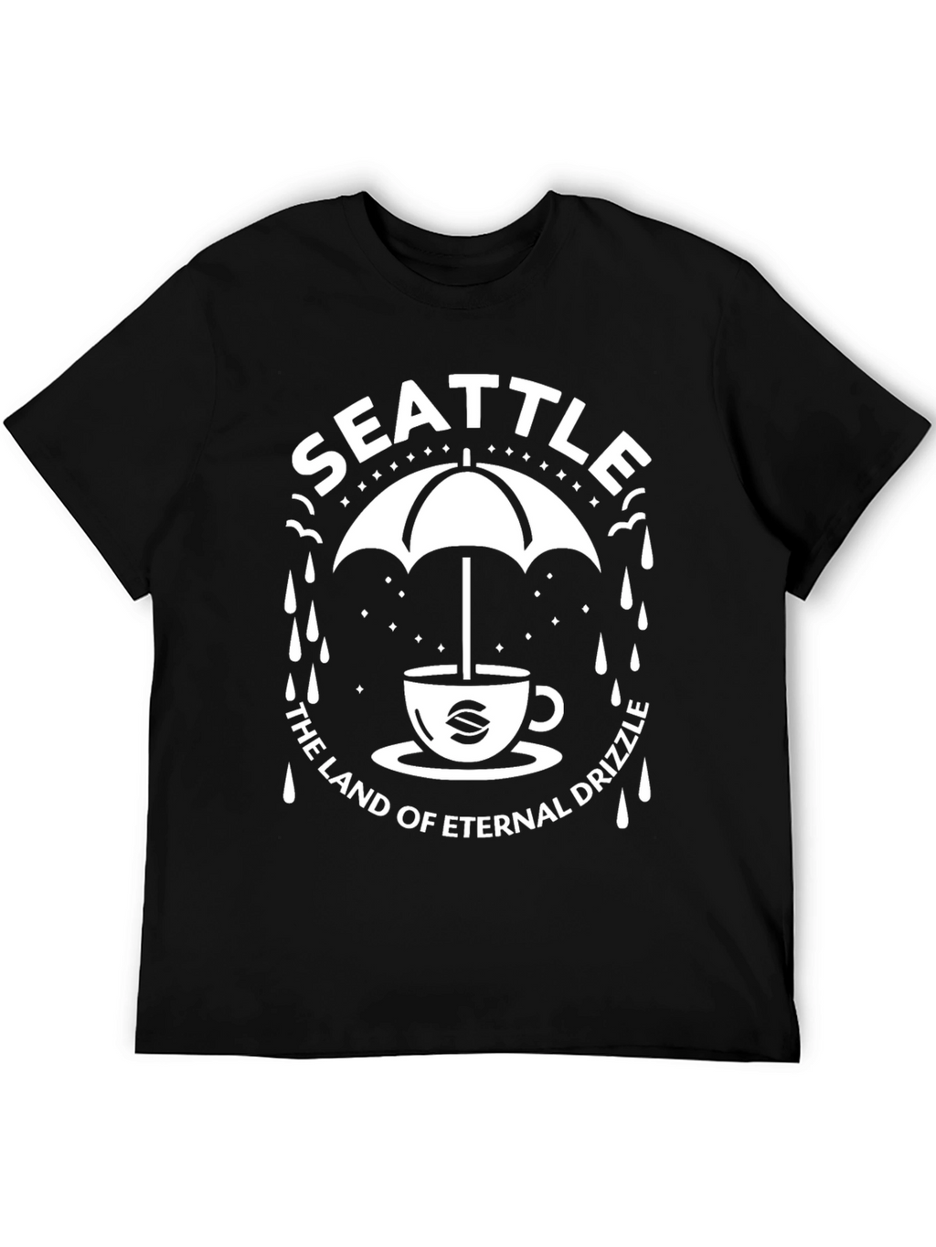 Seattle Eternal Drizzle Graphic T-Shirt