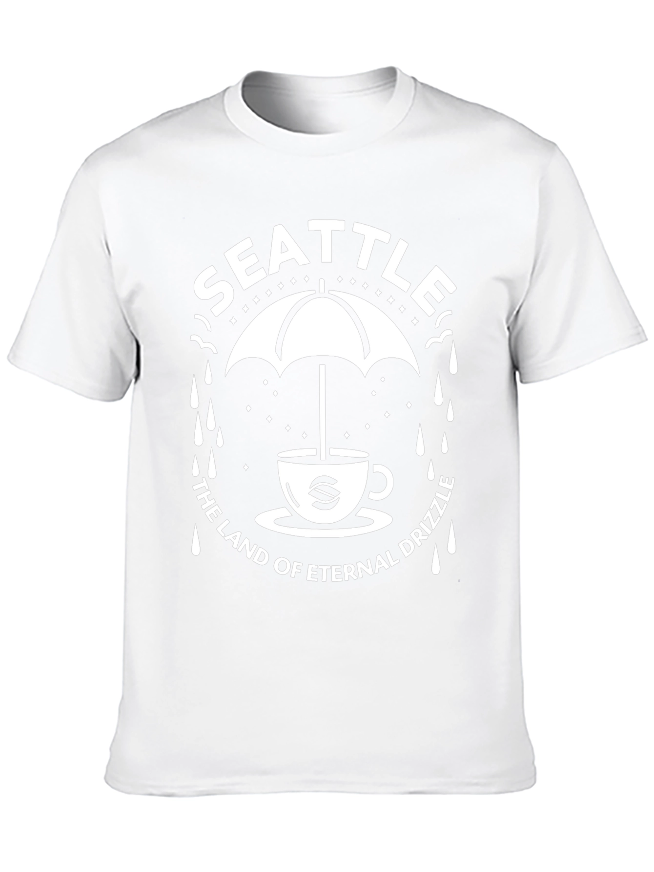 Seattle Eternal Drizzle Graphic T-Shirt