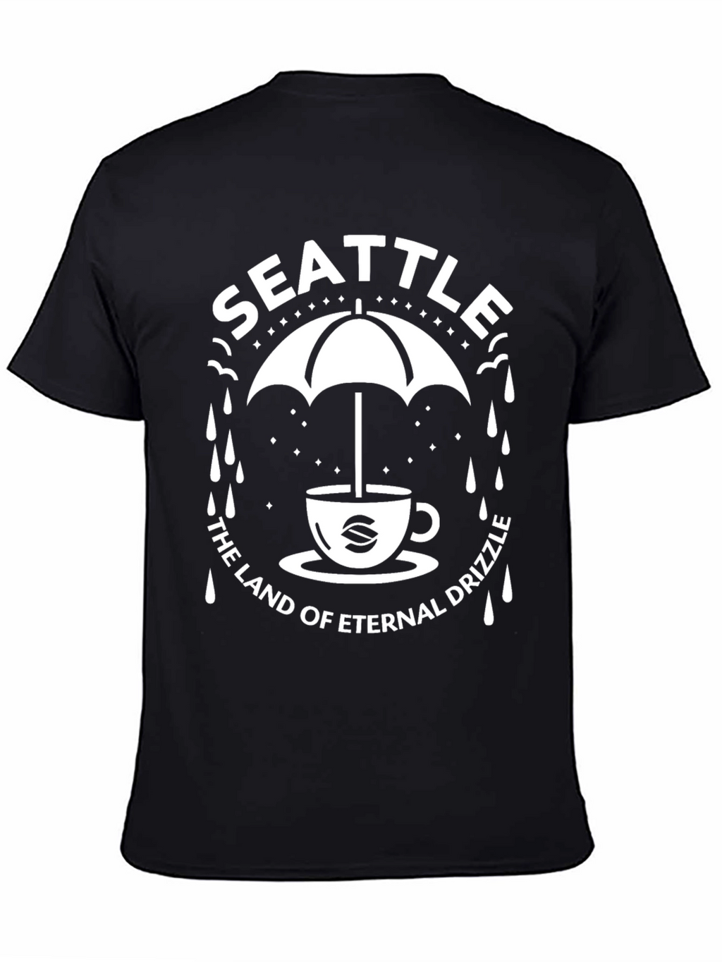 Seattle Eternal Drizzle Graphic T-Shirt