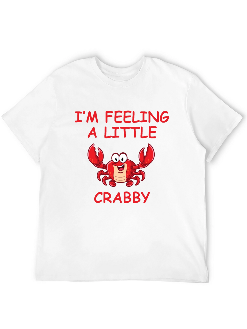 Feeling Crabby Graphic Tee - Black Cotton Shirt