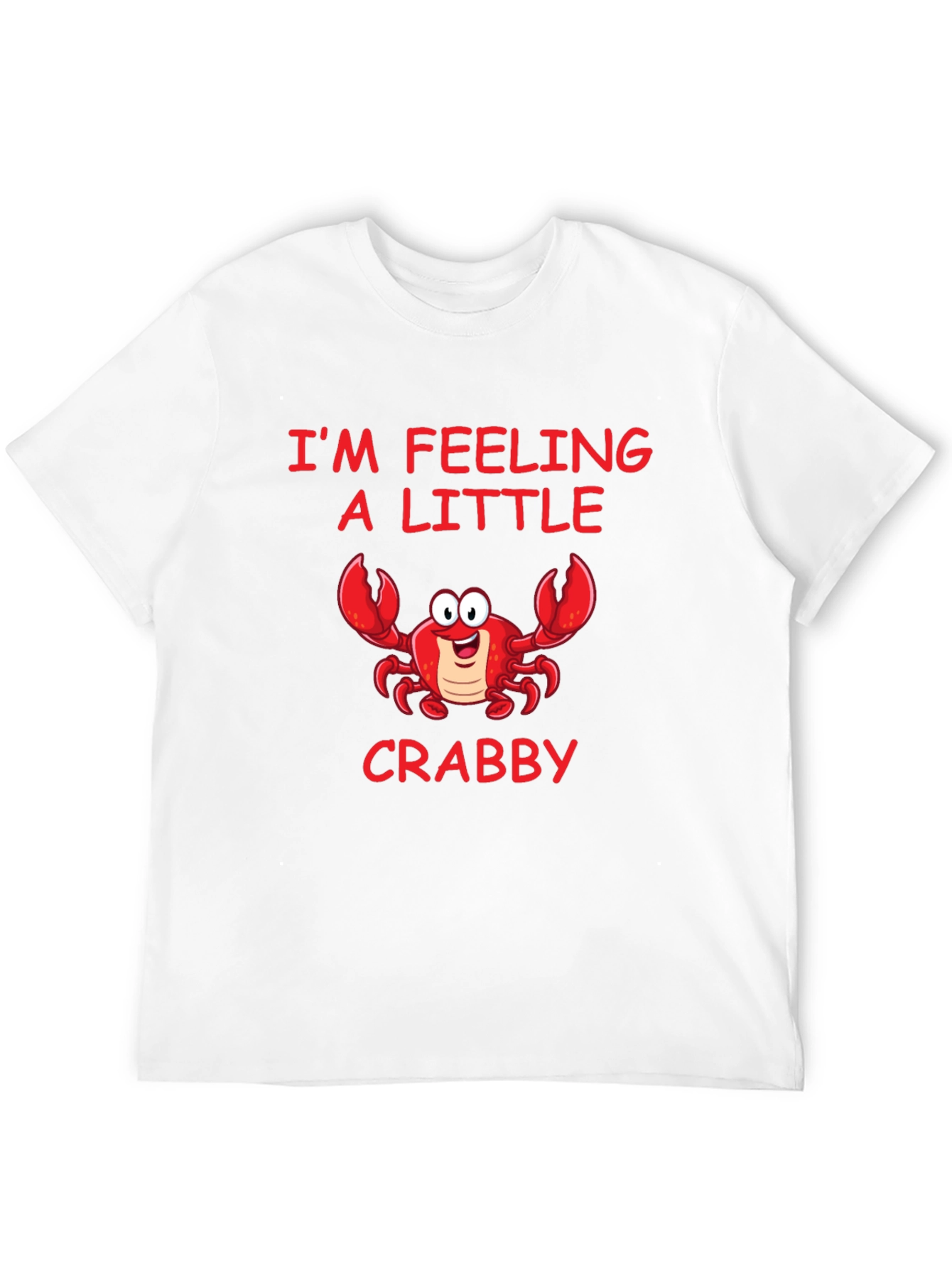 Feeling Crabby Graphic Tee - Black Cotton Shirt