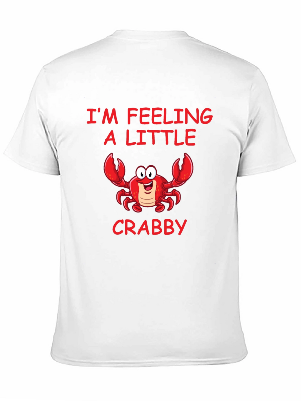 Feeling Crabby Graphic Tee - Black Cotton Shirt