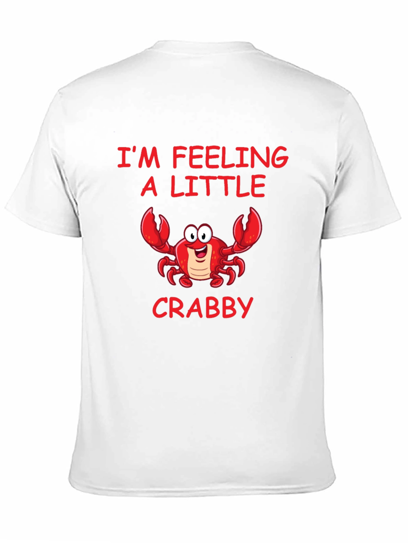 Feeling Crabby Graphic Tee - Black Cotton Shirt
