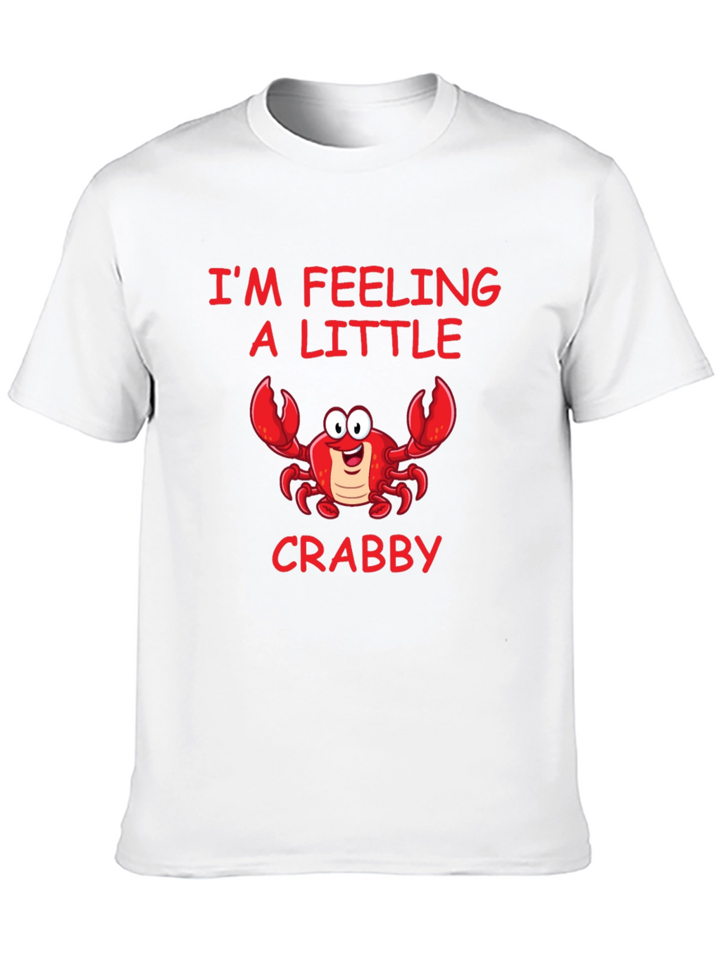 Feeling Crabby Graphic Tee - Black Cotton Shirt