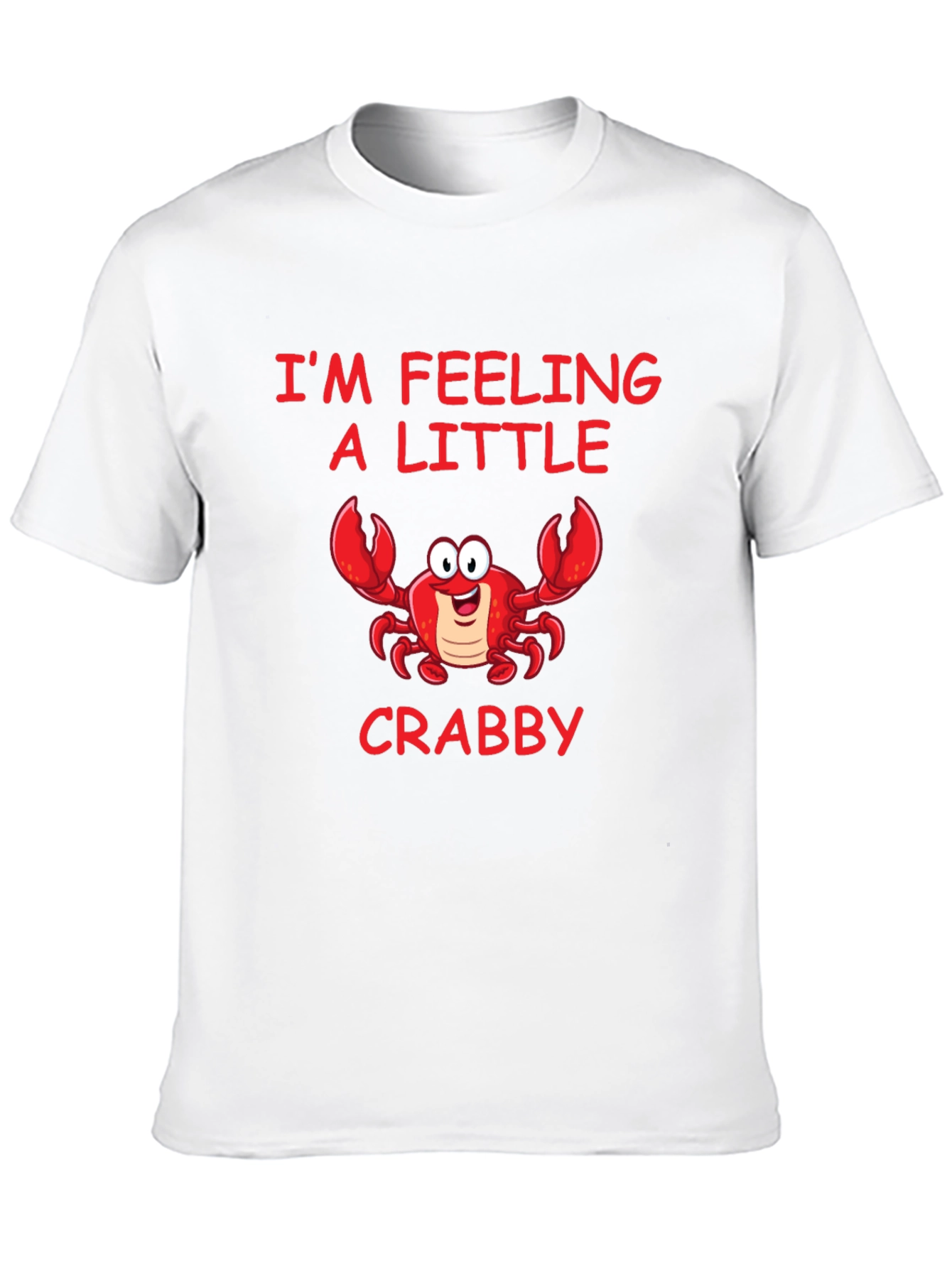 Feeling Crabby Graphic Tee - Black Cotton Shirt