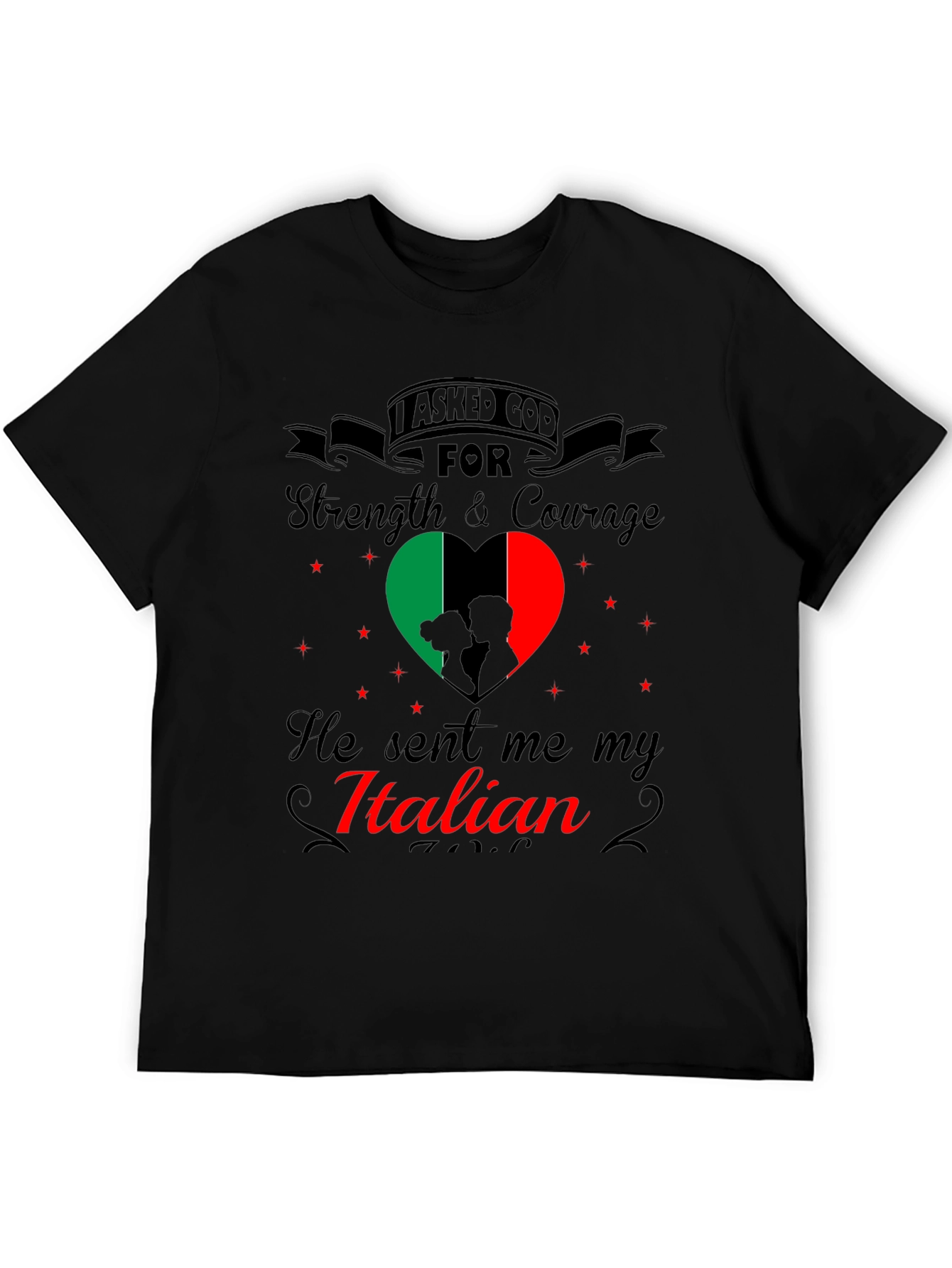 Italian Pride T-Shirt: God Sent Me My Italian