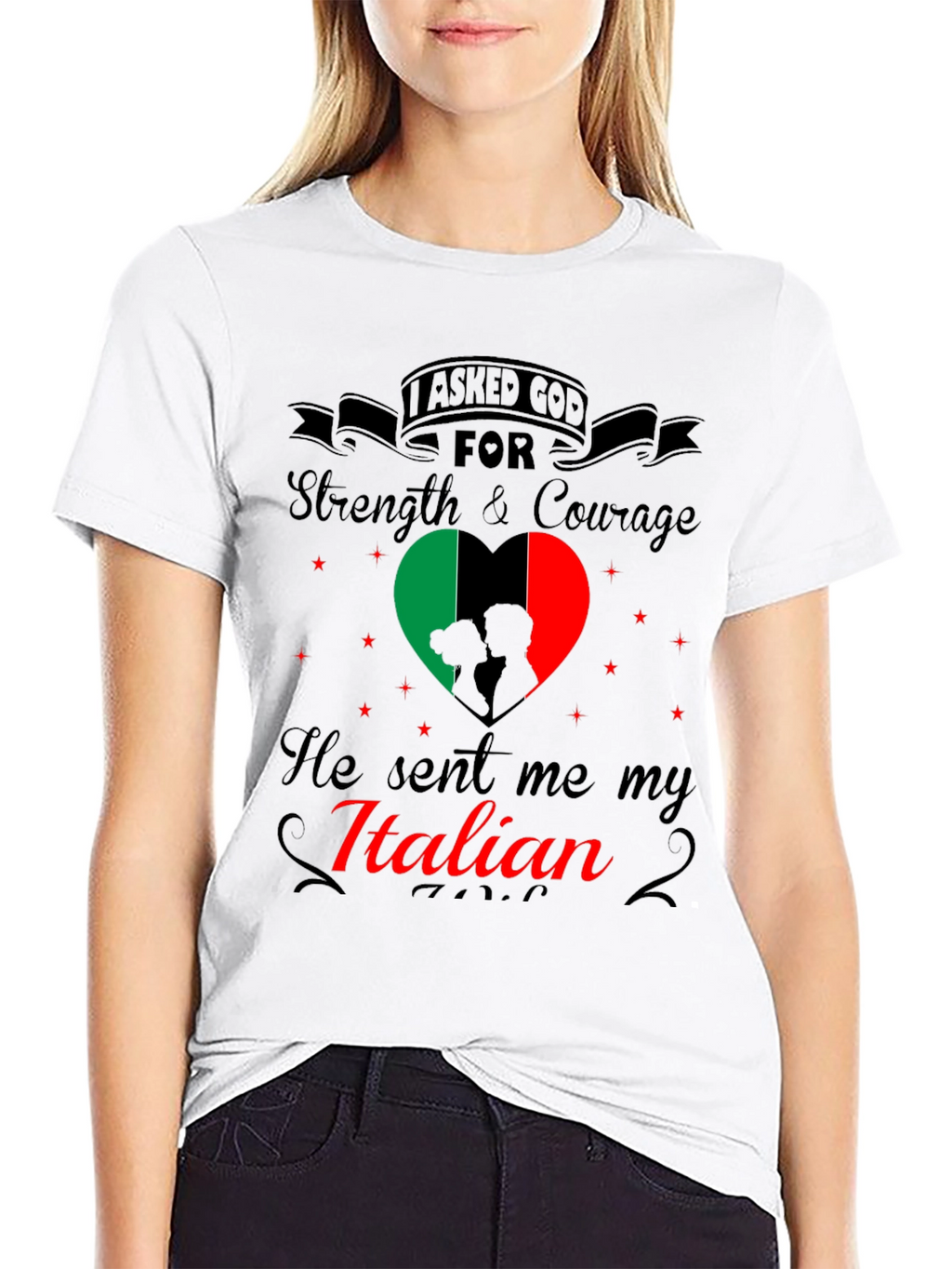 Italian Pride T-Shirt: God Sent Me My Italian