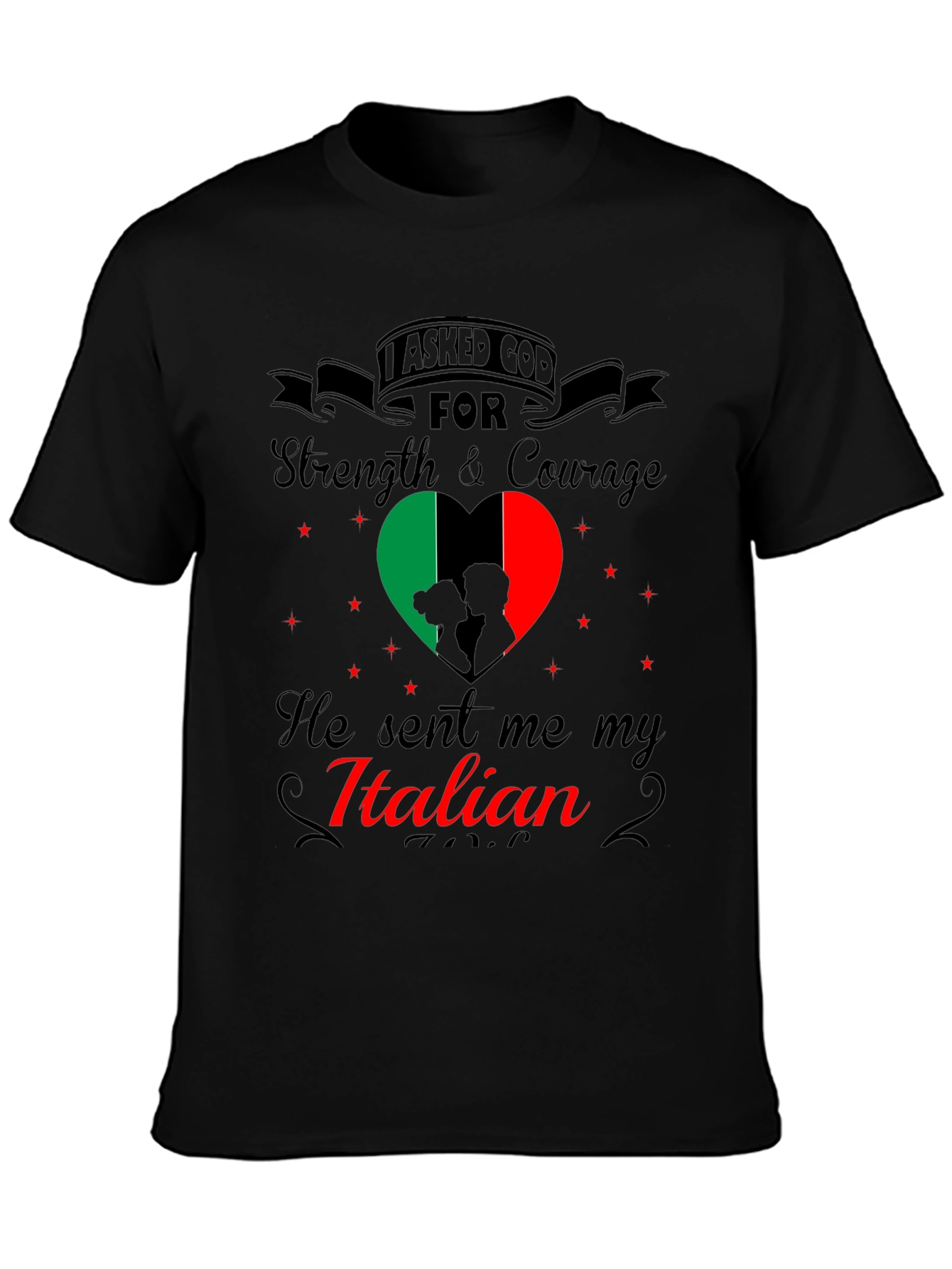 Italian Pride T-Shirt: God Sent Me My Italian