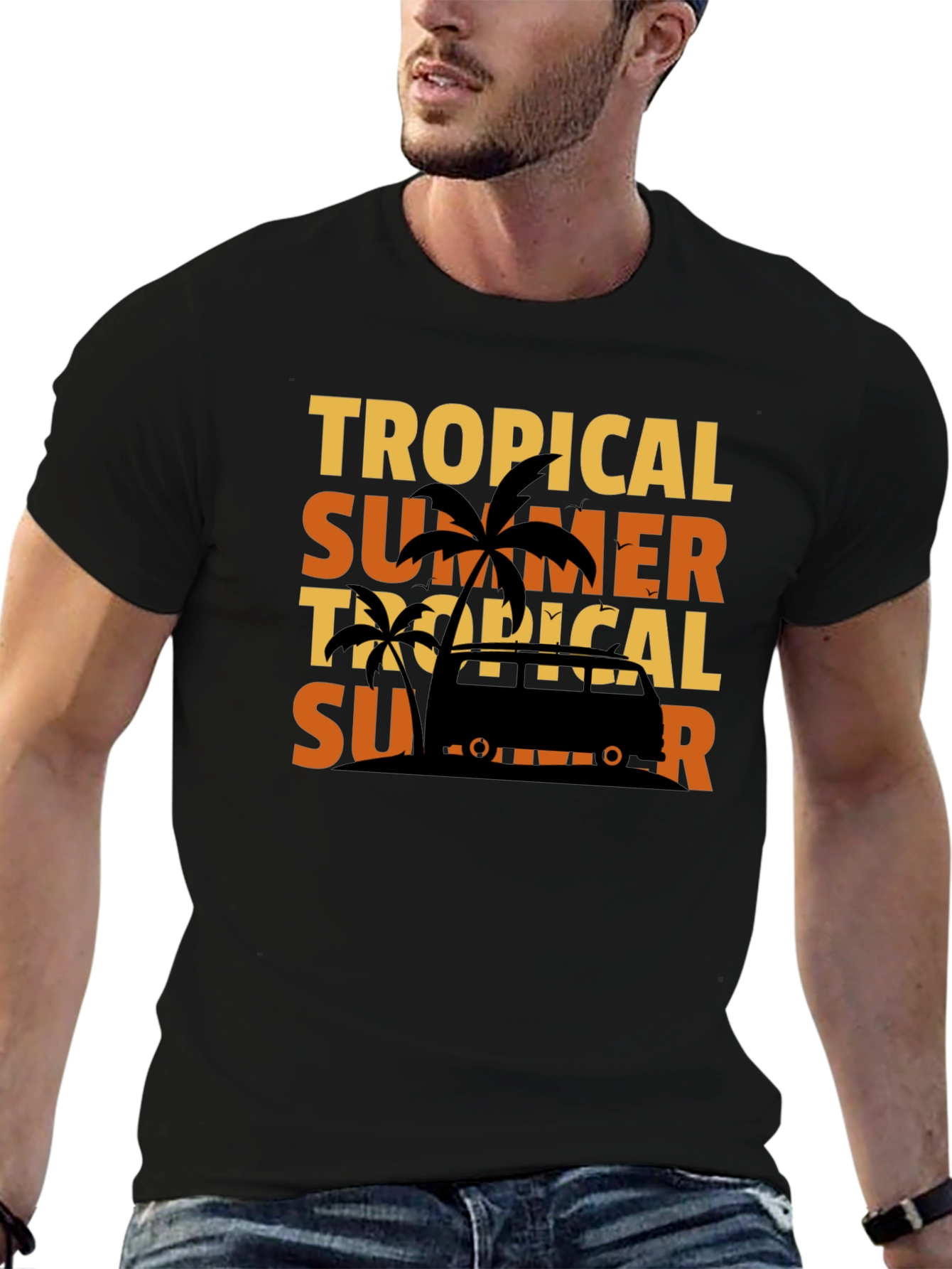 Tropical Summer T-Shirt - Vacation Ready