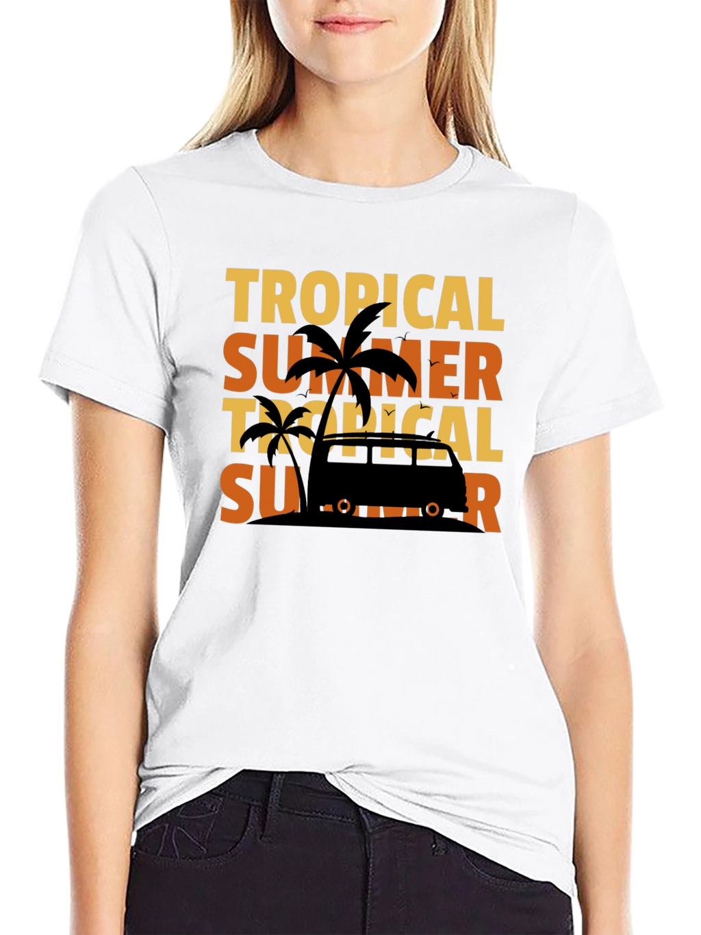 Tropical Summer T-Shirt - Vacation Ready