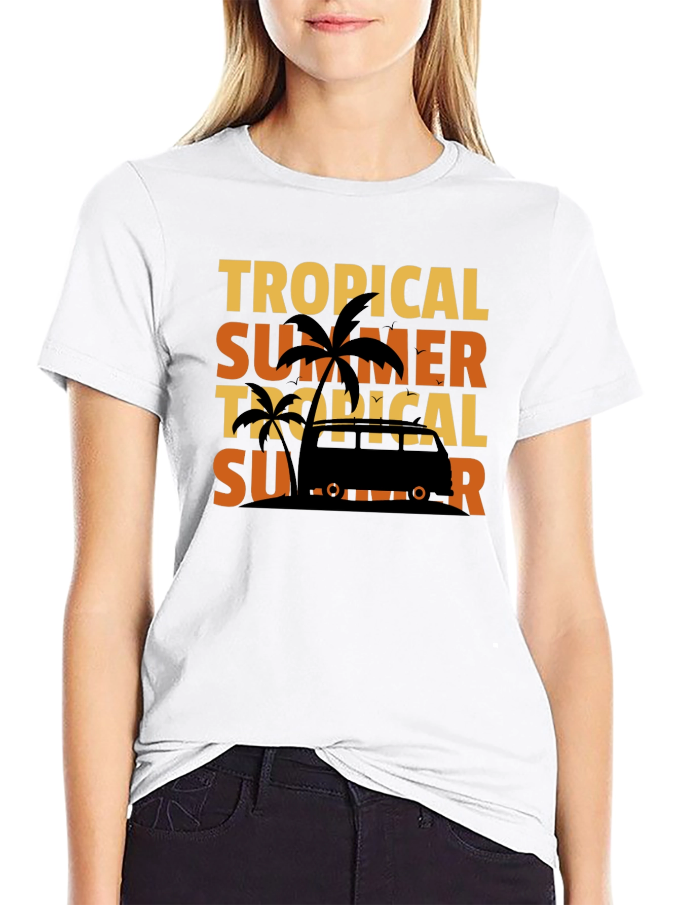 Tropical Summer T-Shirt - Vacation Ready