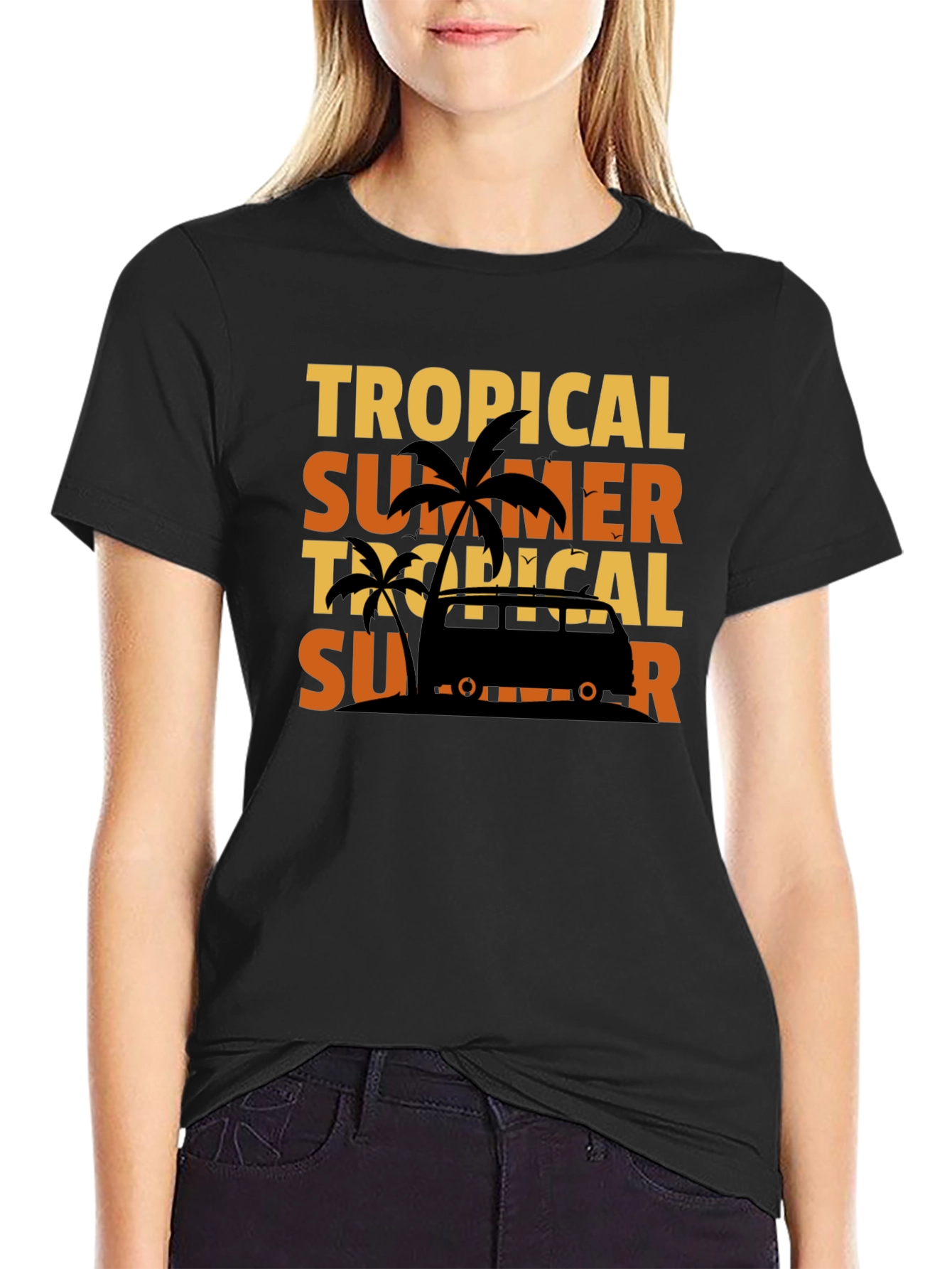 Tropical Summer T-Shirt - Vacation Ready