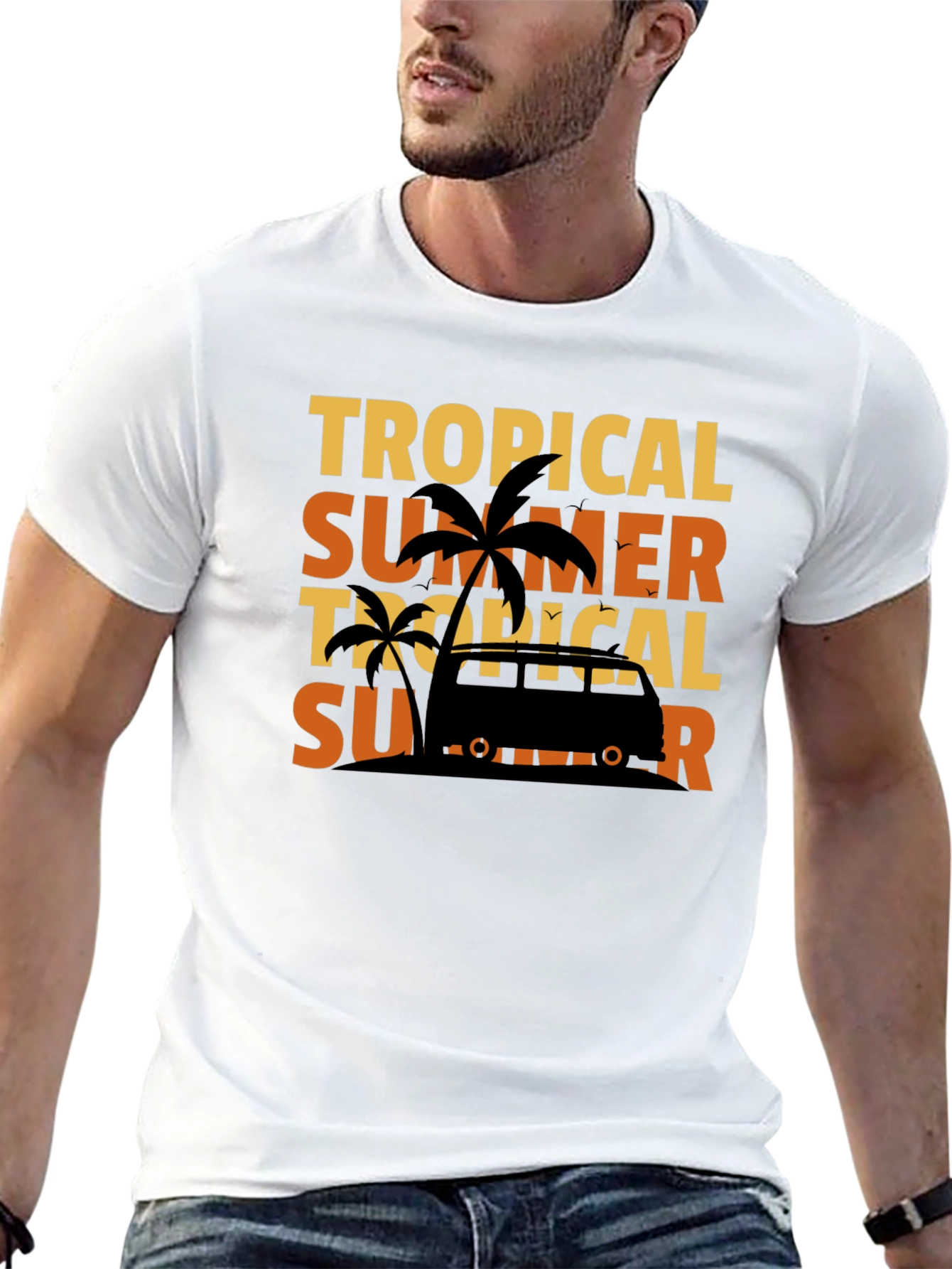 Tropical Summer T-Shirt - Vacation Ready