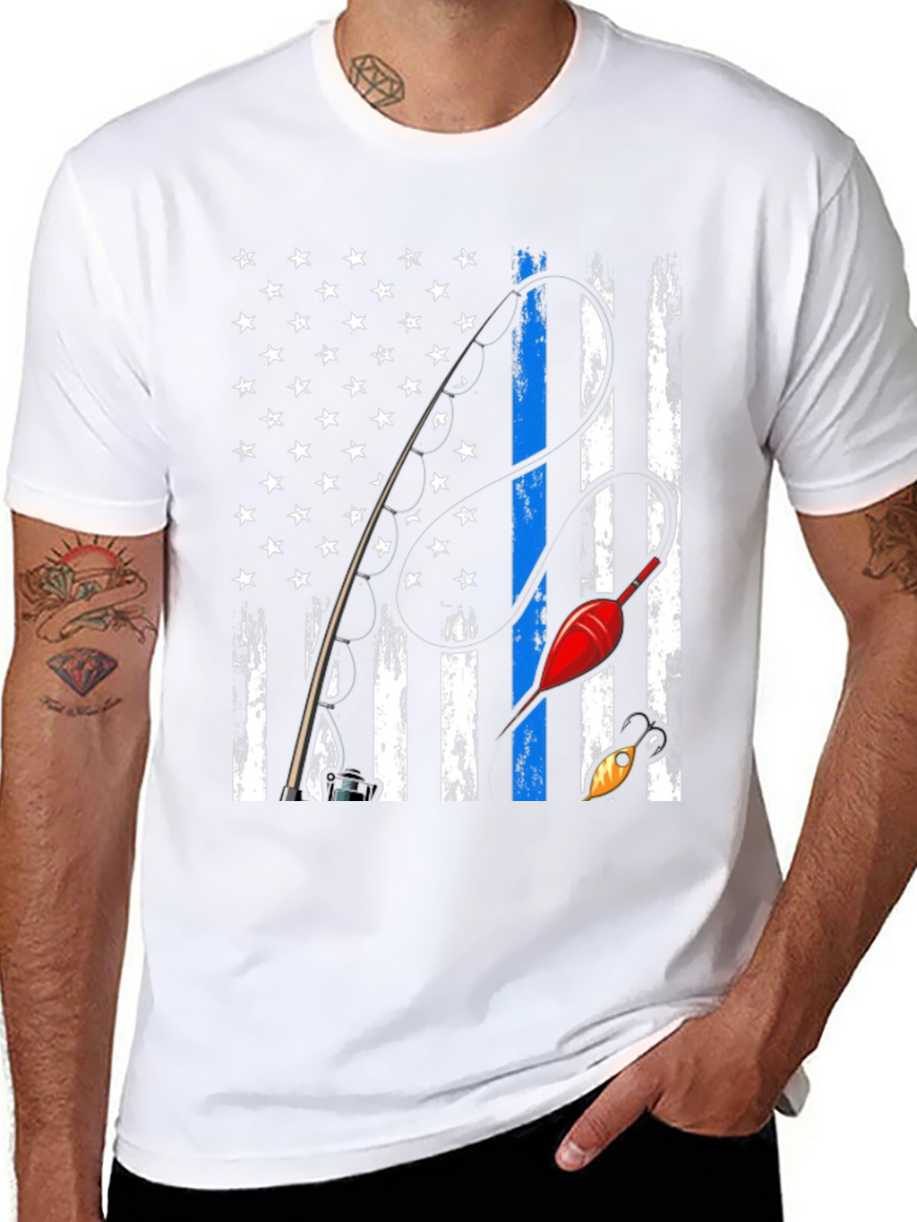 Fishing Flag T-Shirt